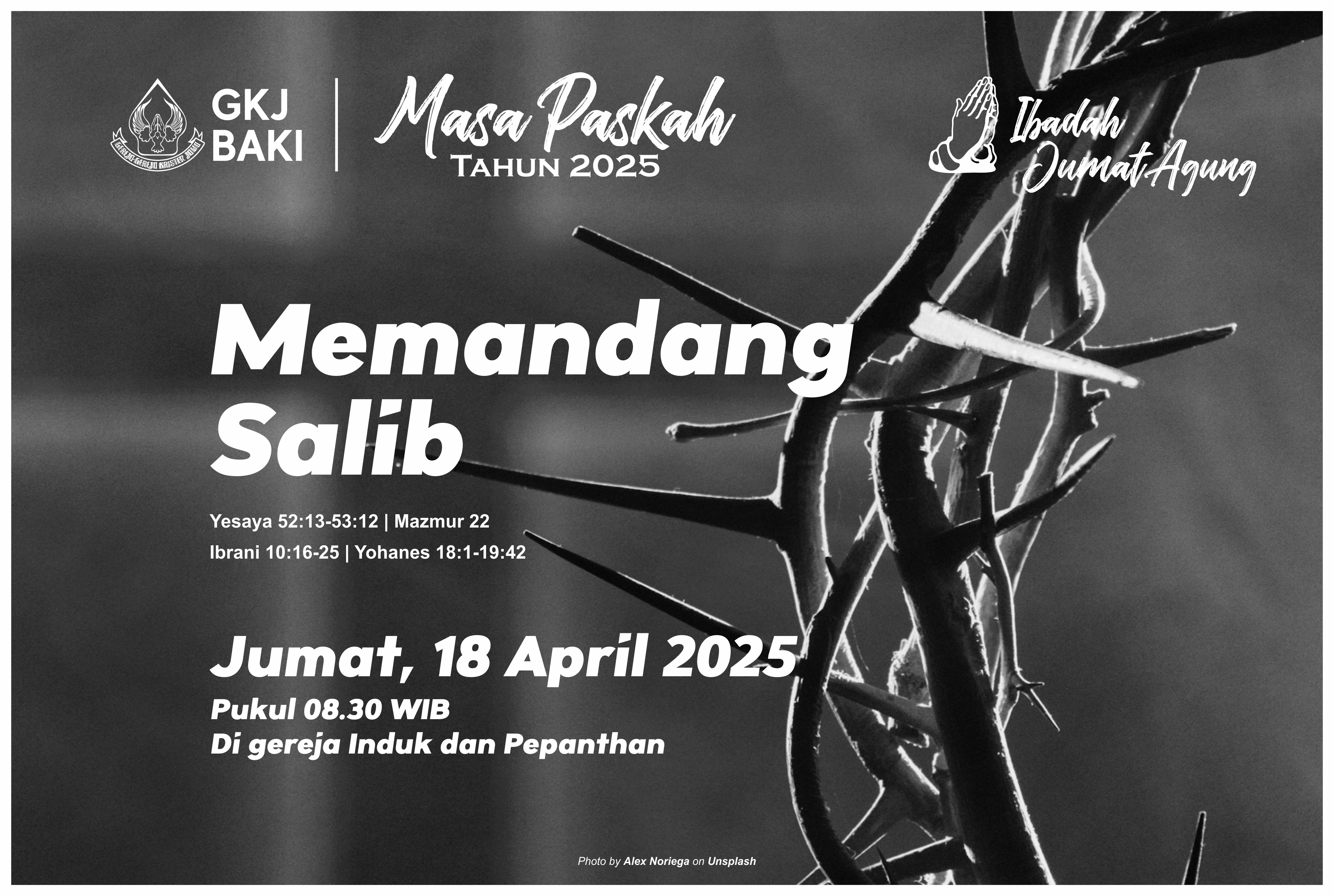 renungan, Ibadah Jumat Agung 18 April 2025, Pdt. Yatinem Kusno S.Si., gereja kristen jawa, gkj, gkj baki, gereja kristen jawa baki, baki, sukoharjo, gkj klasis sukoharjo, klasis sukoharjo, klasis, sinode gkj, sinode 